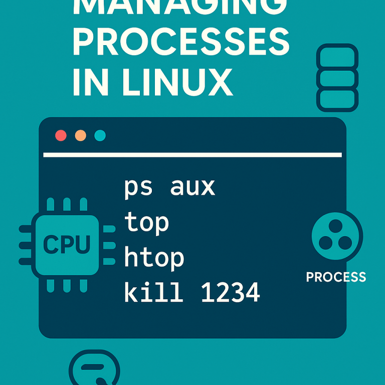 Managing Processes in Linux (ps, top, htop, kill)
