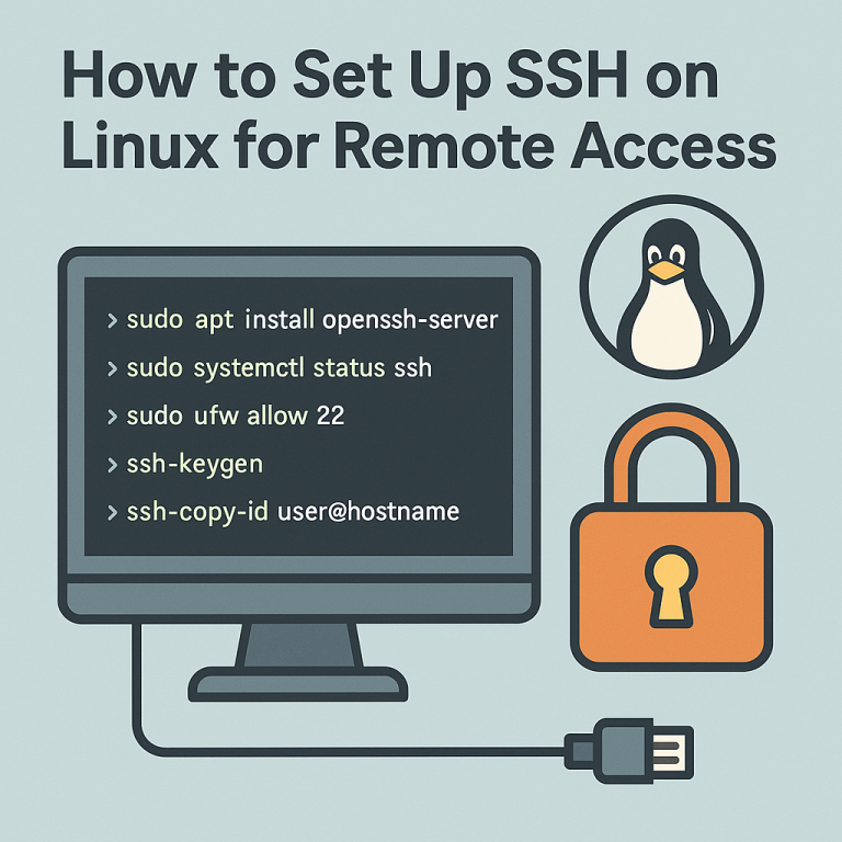 How to Set Up SSH on Linux for Remote Access