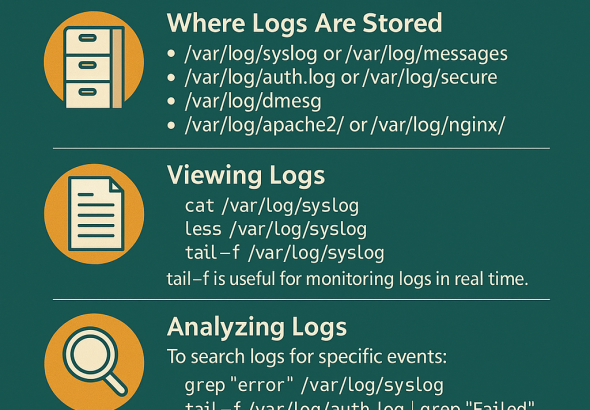 How to Manage Log Files in Linux