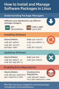 How to Install and Manage Software in Linux