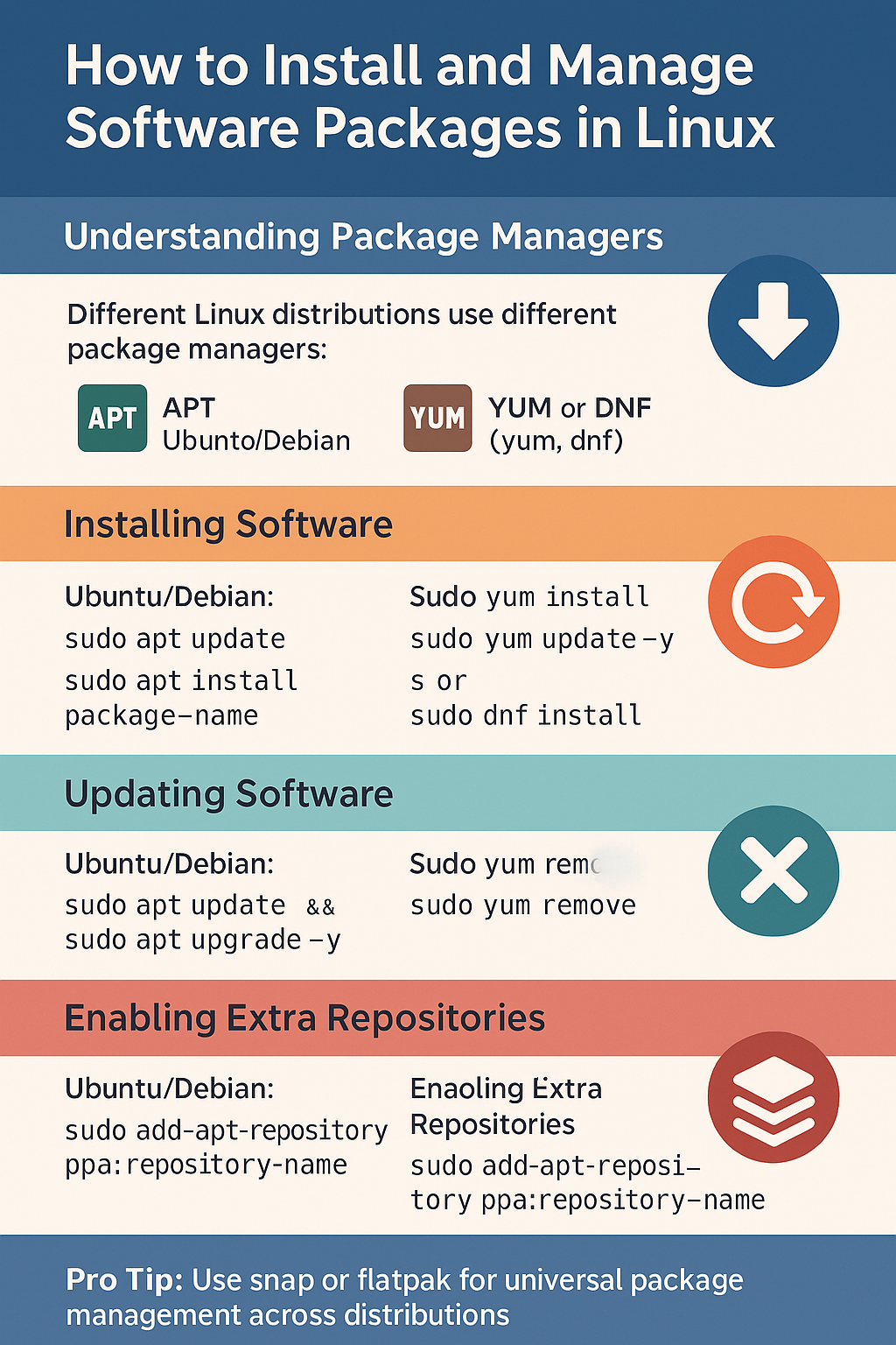 How to Install and Manage Software in Linux