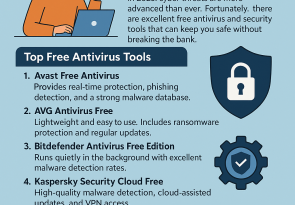 Top Free Antivirus and Security Tools for 2025